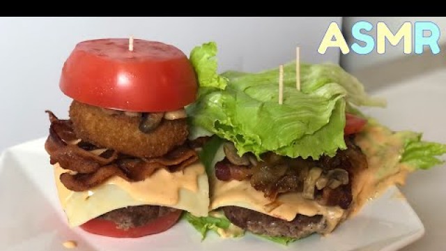 'Tomato burger! Is it bussin or nah!?!? ♡ tik tok tomato burger challenge'