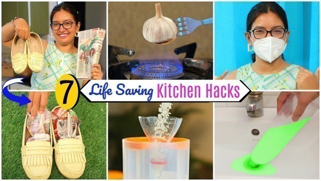 '7 Life Saving KITCHEN and Monsoon HACKS | CookWithNisha'