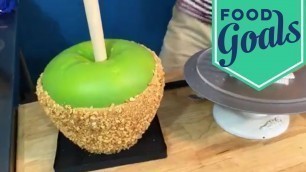 'Giant Caramel Apple Cake | Food Network'