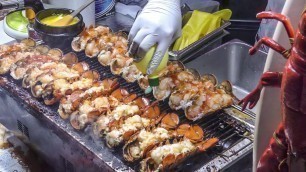 'Best Korea Street Food in Seoul, Myeongdong District'