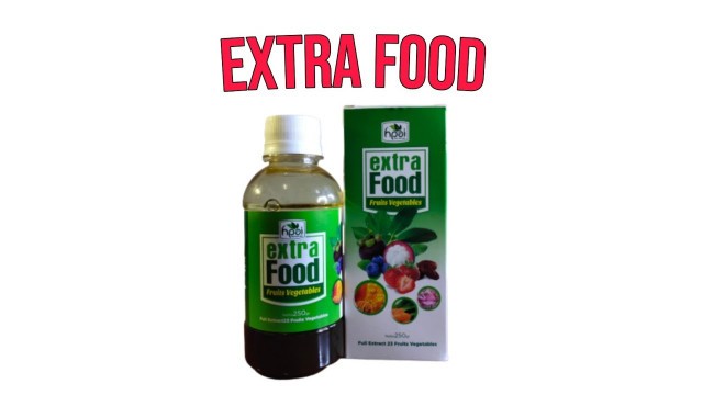 'Tugas Iklan Produk - Extra Food'