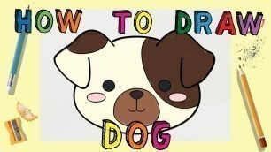 'How To Draw Cute Kawaii Puppy Dog - EASY'