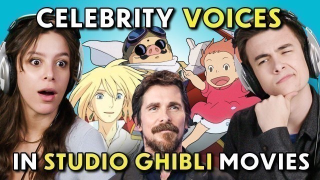 'Can YOU Guess That Studio Ghibli Voice Actor?! (Howl\'s Moving Castle, Ponyo, Porco Rosso)'