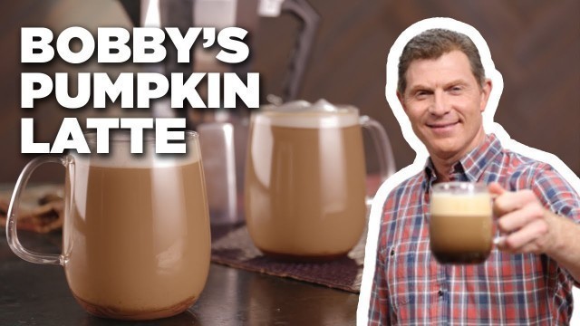 'Bobby Flay\'s Pumpkin Lattes | Brunch @ Bobby’s | Food Network'