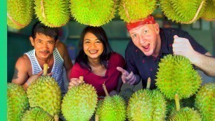 'Davao Durian Tour! DURIAN CURRY and other RARE Filipino Food! 