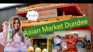 'Life of filipina in scotland Food shop in Asian Market'