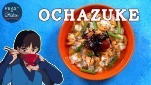 'How to Make Ochazuke from Princess Mononoke | Feast of Fiction Anime Food In Real Life'