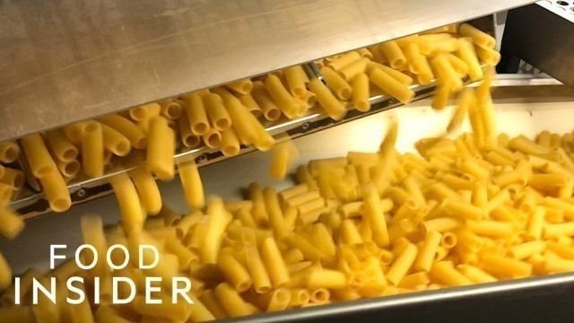 'How The World’s Biggest Pasta Factory Produces 1,400 Tons Of Pasta Per Day'