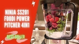 'Ninja SS201 Foodi Power Pitcher 4in1 Review | Ninja Foodi Power Pitcher Blender Instructions 2021'