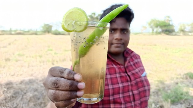 'நன்னாரி சர்பத் செய்யலாம்|Sarsaparilla Root Sarbath|Summer Special|Cool Drinks|Village Food Safari'