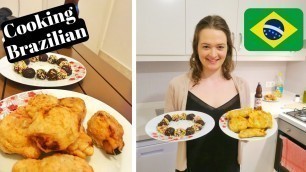 'MY FIRST time COOKING BRAZILIAN food'