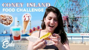 'Ultimate Coney Island Food Challenge: Trying All Of The Luna Park Treats'