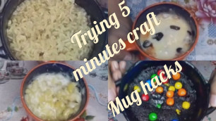 Trying 5 minutes craft food hacks | in just 2 minutes | easy recipes| foodkayfundays