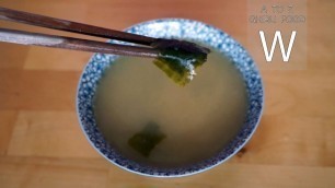 'Wakame Miso Soup || From Up On Poppy Hill || A to Z Ghibli Food'