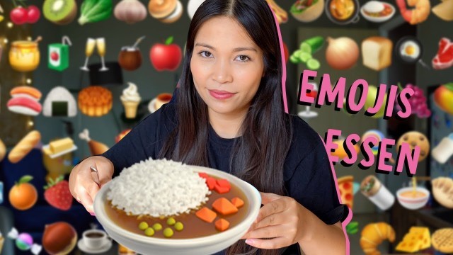 'ich esse ALLE Food Emojis (