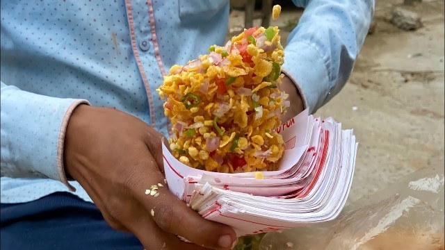 'HARDWORKING Man Selling BHELPURI By Walking 10 Kms Daily | Street Food India #Shorts'