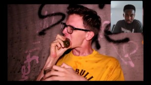 'LEGIT FOOD REVIEW - SEWER PICKLES BY IDUBBZTV REACTION'