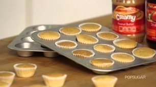 'Peanut Butter and Jelly Cupcakes — No Crust! | Just Add Sugar'