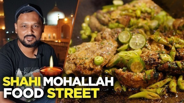 'Lahore Food Street | Coocos Den | Tawa Karhai, Mutton Kabab | Shahi Mohallah, Taxali Gate | Pakistan'