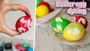 'How To Dye Easter Eggs with Food Coloring | Creative Way Easter Egg Dyeing | Easter 2021'