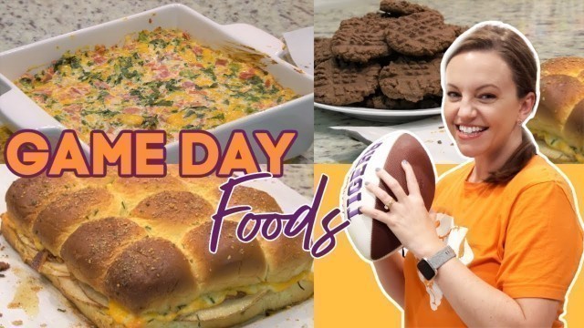 'GAME DAY FOODS | FOOTBALL FOOD | EASY GAME DAY RECIPES'