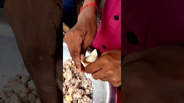 'KANPUR KE CHOTE SOMOSA || 10₹ KE 4 somosa || street food of india 