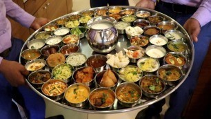 'India’s Biggest Veg Thali  | 14 KG BHIM Thali Platter with 54 items | Indian Street Food'