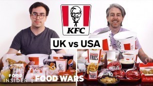 'US vs UK KFC | Food Wars'