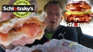 'Schlotzsky\'s ☆BACON GRILLED CHEESE SANDWICH☆ Food Review!!!'