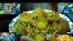 'Hyderabad PaniPuri ₹10 Rs & Dahi puri ₹20 Rs  Indian Street Food Hyderabad  Street Food India'