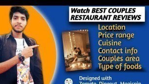 'Best Ever!Favourite Restaurants Review|Top Restaurants Food Review|With Zomato,Dineout rating|.'