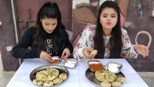 'Bahubali Momos Eating Challenge | World\'s Biggest Momos Eating Competition | Food Challenge'