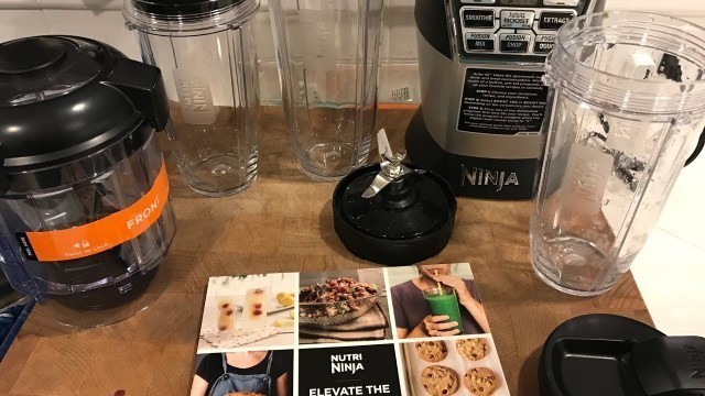 'Unboxing and Review - Nutri Ninja Nutri Bowl DUO - Blender - Food Processor - Mixer'