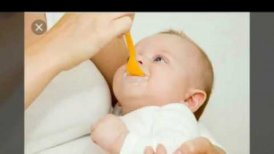 'Maudhib,qabta koritaanka cunuga Cintas an sii  6,,12 month. Baby food  6 12 month'