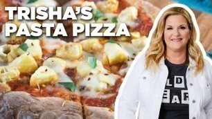 'Trisha Yearwood\'s Pasta Pizza | Trisha\'s Southern Kitchen | Food Network'