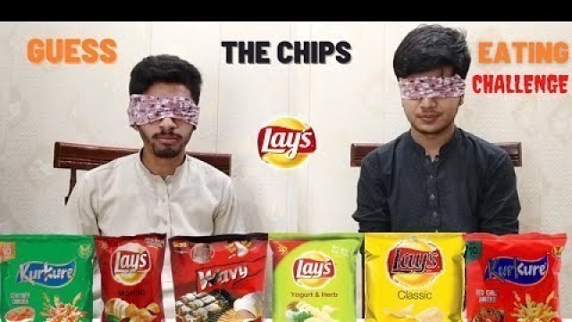 'GUESS THE CHIPS CHALLENGE I CHIPS EATING COMPETITION I FOOD CHALLENGE I MALIK REHAN & BAHADUR VLOGS'