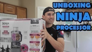 'Unboxing Ninja Professional Food Processor. BEFORE YOU BUY, watch this!'