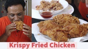 'Krispy Fried chicken - Chicken Fry - Fried Chicken - Indian Spice KFC Fried Chicken Tenders'