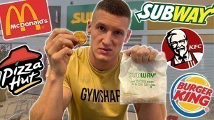 'Only eating fast food items for under £1 *menu challenge*'