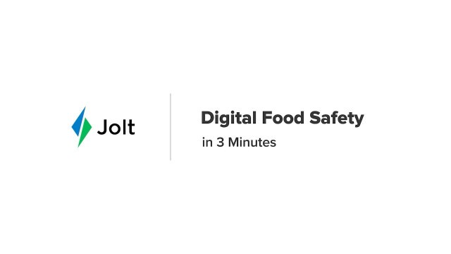 'Digital Food Safety in 3 Minutes'