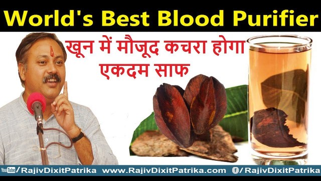 'Rajiv Dixit - खून की सारी गन्दगी को साफ कर देगा यह काढ़ा, World\'s Best Blood Purifier'