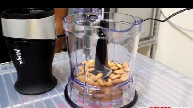 'HOW TO MAKE RAW ORGANIC ALMOND BUTTER AT HOME IN THE  NINJA BLENDER 2 IN 1'