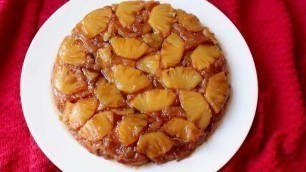 'Pineapple Upside-Down Cake Recipe - Fresh Pineapple Coffee Cake'