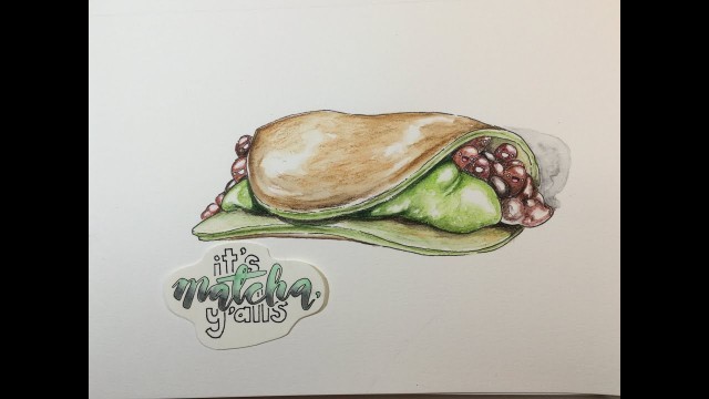 'How To Draw Kawaii (かわいい | 可愛い) Matcha Dorayaki | (Step by Step Easy)'