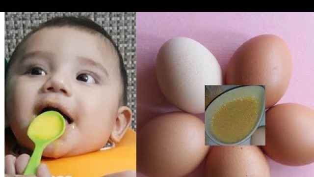 '☆Egg Recipe For Your Infant (6 to 12+ 