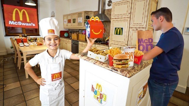 'SWAN OUVRE SON PROPRE FAST FOOD À LA MAISON !!!'