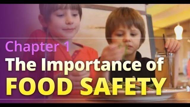 'Basic Food Safety: Chapter 1 \"The Importance of Food Safety\" (English)'