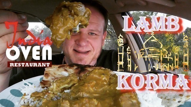 'Takeout Indian ☆LAMB KORMA MUKBANG☆ Food Review!!!'