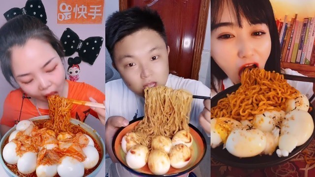 '[MUKBANG] Chinese Noodles Fast Eating Challenge Part22'