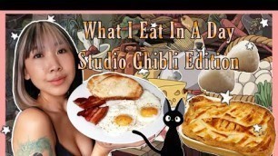 'What I eat in a day - Studio Ghibli Edition'